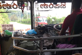 Rückfahrt mit dem Bus nach Haputale