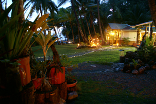 Abends in der La Leona Ecolodge