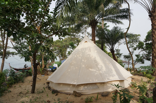 Glamping auf den Banana Islands