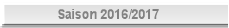 Saison 2016/2017